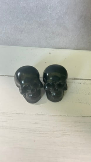 Black Tiny Skulls