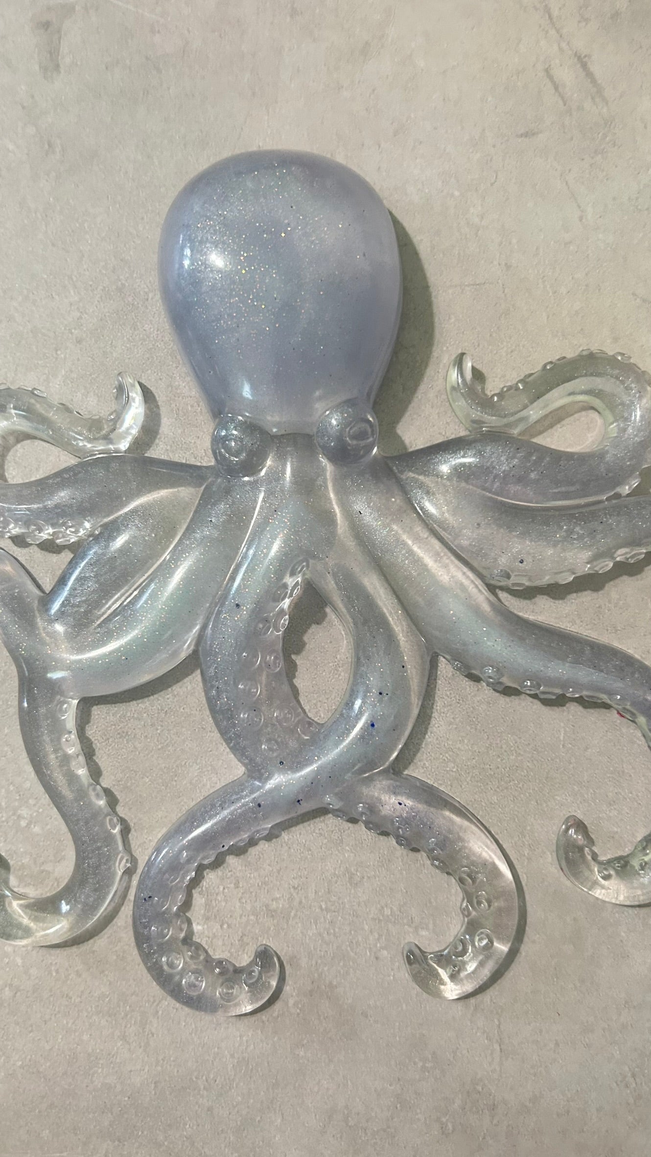 Octopus Wall Decor - Translucent Purple