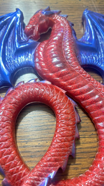 Dragon Wall Decor - Red